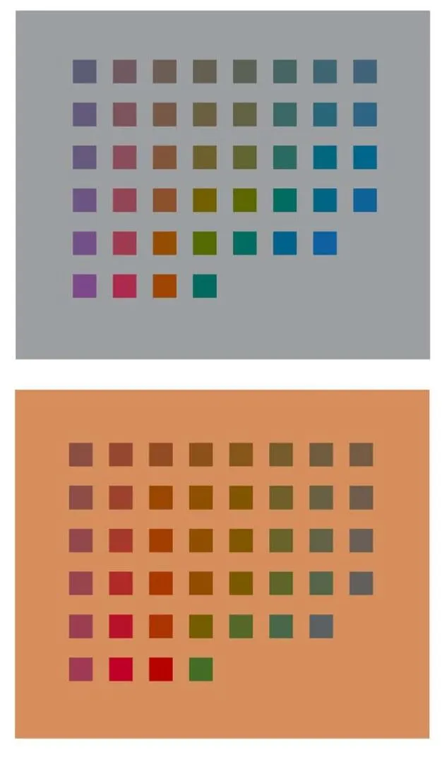 [Samples of the Munsell Book of Color illuminated](#the-matlab-toolbox-for-colorimetry-and-color-vision)